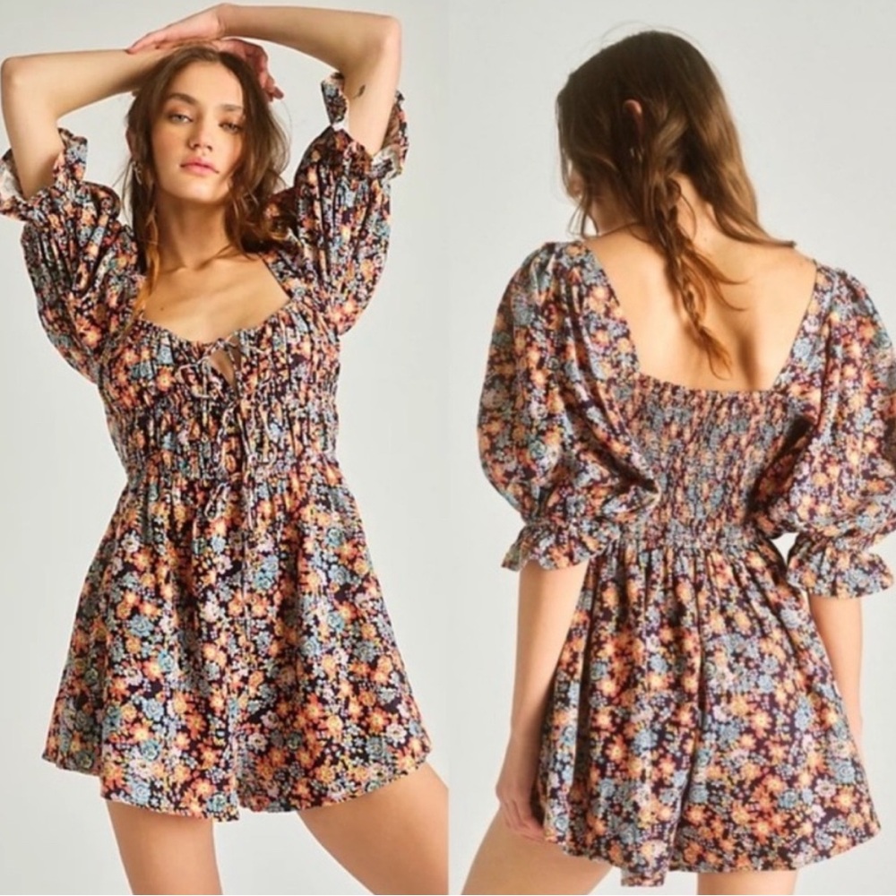 free people show me love floral romper